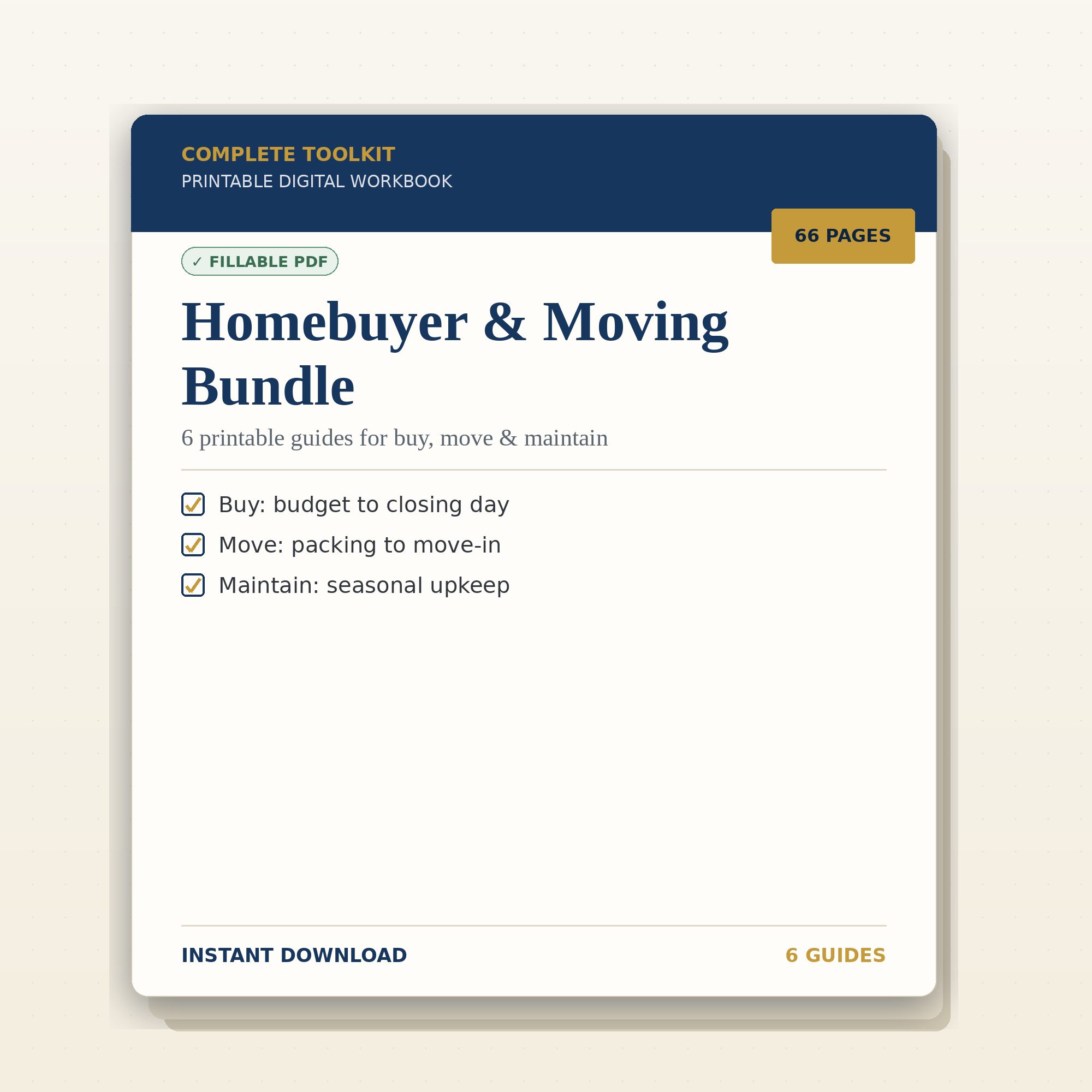 Home Buying Planner Bundle cover