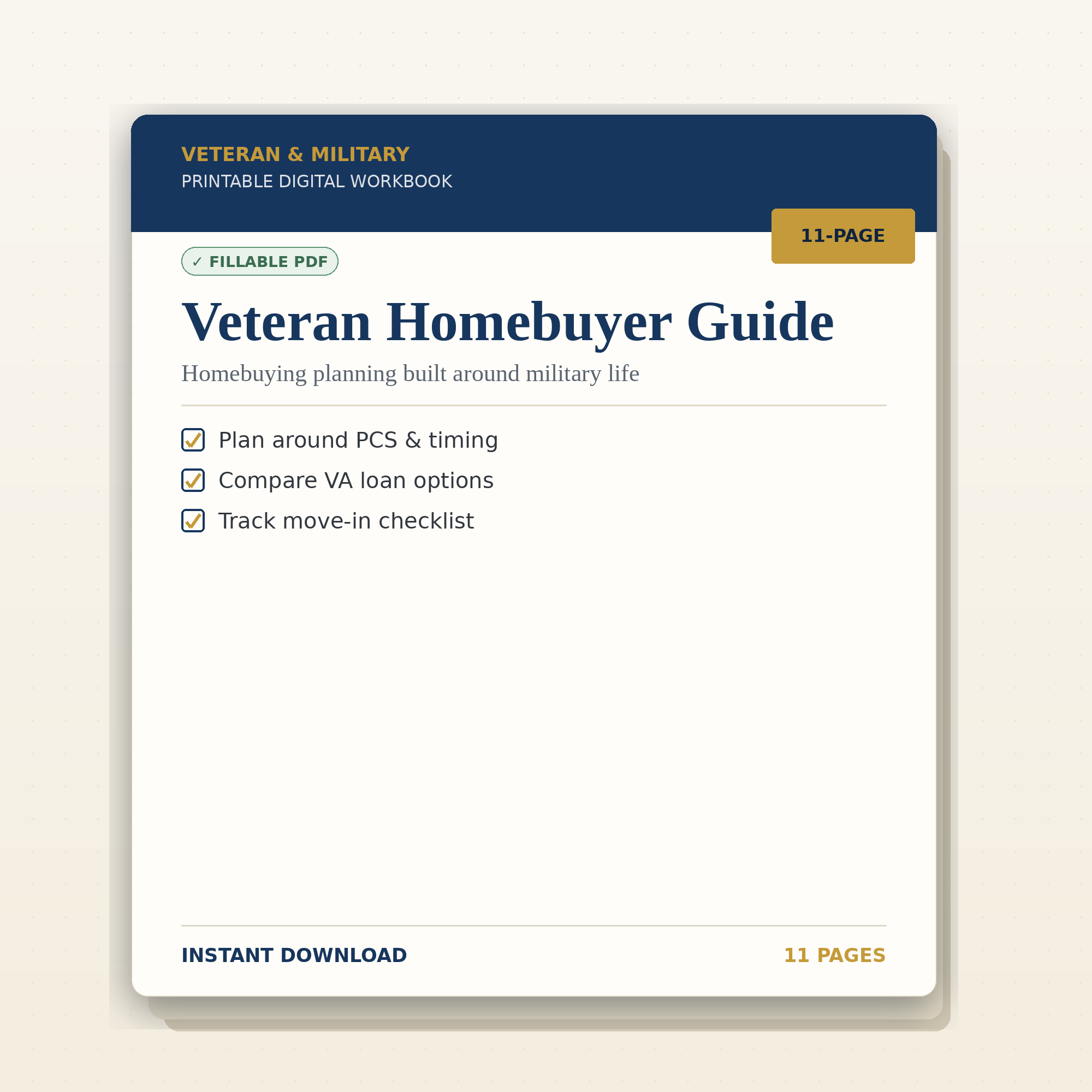 Veteran Homebuyer Guide cover